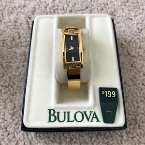 Women’s Bulova gold watch